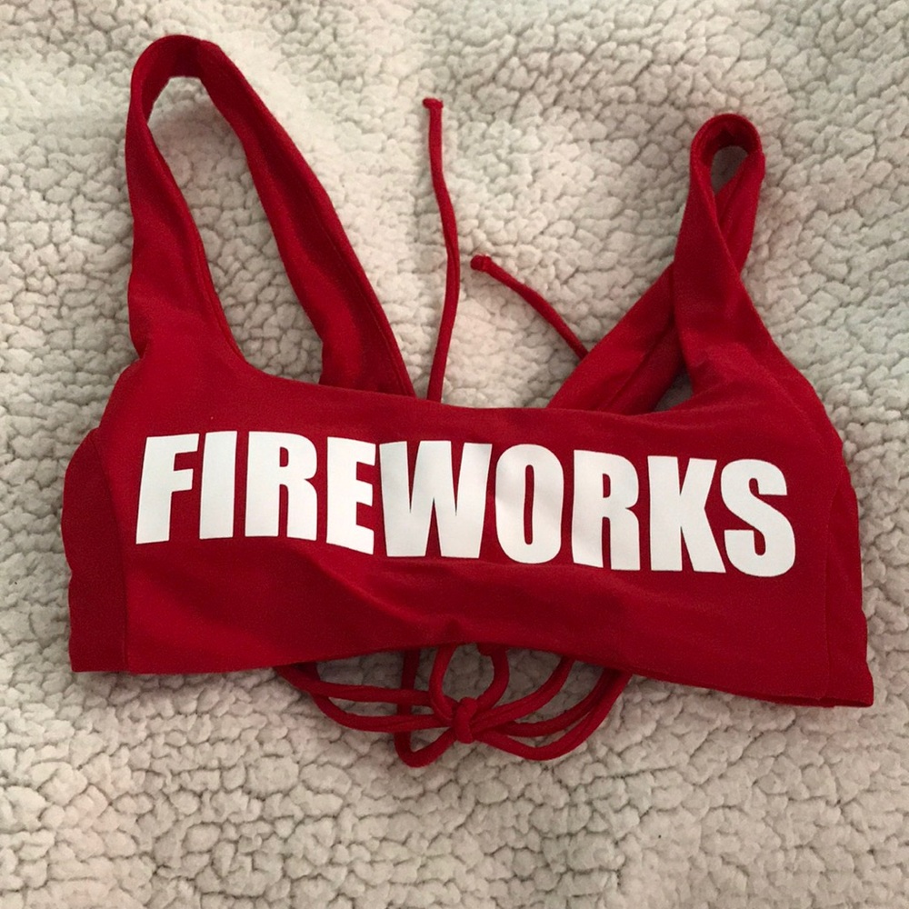 4th of July bikini top